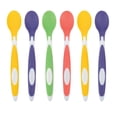 thumbnail image 1 of Dr. Brown's Designed to Nourish Soft-Tip Toddler Feeding Spoons, Color Variety, 4m+, 1 of 4