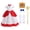 Red with Accessories, variant on KAWELL Princess Peach Costume for Girls, Super Brothers Kids Princess Peach Dress Halloween Cosplay Dress Up with Accessories