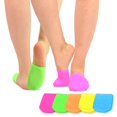 thumbnail image 1 of CHOK TeeHee Womens Seamless Toe Topper Liner Socks 5-Pack with Non-Skid Bottom, 1 of 7