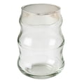 thumbnail image 1 of TIELUTT 3 Styles Glass Cups 650ML/530ML/410ML Drinking Glassware Ripple Glasses for Iced Coffee Juice Beverage Coffee Cups with Words Wide Mug Set Very Large Coffee Mugs Mug Yesteryear Coffee Mugs, 1 of 5