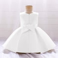 thumbnail image 4 of Robe de Fille pour Occasions Spéciales Sans Manches Robe de Bal pour Fille Robe en Tulle pour Fille Robes pour Préadolescentes pour Filles 120, 4 of 4