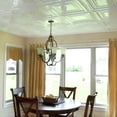 thumbnail image 2 of Fasade Traditional 3 Vinyl 2ft x 4ft Glue Up Ceiling Panel Matte White 5 Pack, 2 of 5