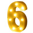 thumbnail image 2 of Flatware Serving Utensils Light Up Letters , LED Letters Lights Sign Alphabet And Number Big Lights Letter For Party Birthday Bar Battery Powered Christmas Decor Letter Lights, 2 of 3