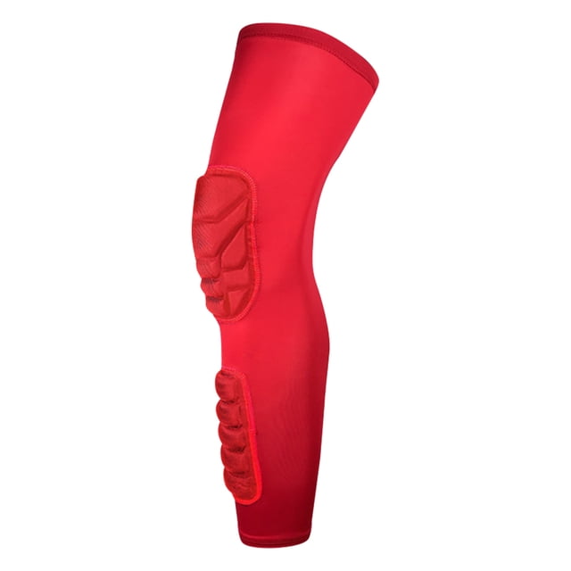 Knee Padded Compression Leg Sleeve for Sports and Support without Restriction