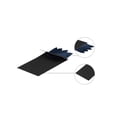 thumbnail image 2 of INSPIRE CHIC Men's Pocket Squares Pre Folded Triangles On Card Suit Handkerchief Navy Blue One Size, 2 of 4