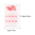 thumbnail image 2 of ziyahi False Nail Wearable Perfect Matching Simple to Wear No Irritating Odor Fake Fingernail Breathable Press Type Adjustable Paster Type 16 Type 18 F741 1Set, 2 of 6