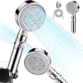 thumbnail image 4 of Shower Head With Handheld High Pressure 8 Spray Modes Body Coverage Powerful Rain Showerhead With 78in Long Hose And Adjustable Holders For Bathroom Upgrade, 4 of 8