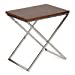 thumbnail image 3 of Kate and Laurel Laraway Table d'Appoint Pliant, 20x14x20, Argent, 3 of 10