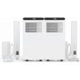 thumbnail image 1 of YUSAZENS 2-Pack 8000BTU Portable Air Conditioner, 8K Mobile Cooling Unit with White Body, White Top and Black Control Panel, ABS Compact Room AC, 1 of 5