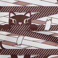 thumbnail image 1 of oneOone Polyester Spandex Brown Fabric Kids Craft Projects Decor Fabric Printed By The Yard 56 Inch Wide, 1 of 4