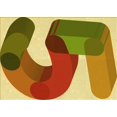 thumbnail image 1 of Ahgly Company Tapis d'Intérieur Lavables en Machine, Rectangle Transitionnel Brun Acajou, 5' x 7', 1 of 7