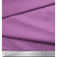 thumbnail image 3 of Soimoi Purple Poly Georgette Fabric Cedar Tree Print Fabric by Yard 52 Inch Wide, 3 of 5