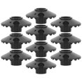 thumbnail image 1 of Mobutofu 10 Pcs Couvre-Pieds pour Bâton de Randonnée pour Randonnée et Activités Extérieures avec Diamètre Antidérapant de 1.9 Po, 1 of 6