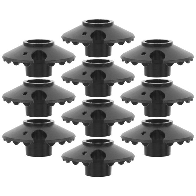 Mobutofu 10 Pcs Couvre-Pieds pour Bâton de Randonnée pour Randonnée et Activités Extérieures avec Diamètre Antidérapant de 1.9 Po