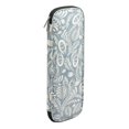 thumbnail image 1 of Crochet Hook Case Durable Travel Zipper Bag Tools Organizer Needle Organiser Grey, 1 of 8