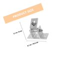 thumbnail image 4 of BRIGHTFUFU 4Pcs Solar Panel Tilt Mount for Durable and Rust-Resistant Solar Energy Users 4.13X3.14X2.95in, 4 of 8