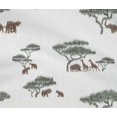 thumbnail image 4 of oneOone Cotton Flex Fabric Tree & Animals Ikat Print Sewing Fabric BTY 40 Inch Wide, 4 of 4