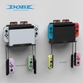 thumbnail image 3 of Nintendo Switch/OLED Wall Mount Storage Kit - Console Wall Bracket with Game Card Holder, Space-Saving Organizer for Switch Accessories, No-Drill Installation, 3 of 5