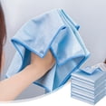 thumbnail image 2 of Glass Cleaning Cloth Mirror Cleaning Cloth Thickened Multifunctional Household Glass Screen Water Stain Remover Cloth 9 Pack Kitchen Cleaning Cloths, 2 of 9