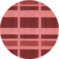 thumbnail image 1 of Ahgly Company Tapis d'Intérieur Lavable en Machine Carré Rouge, 3 Pieds Carré, 1 of 7