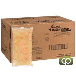 Eating Smart So Légume de soupe de dinde avec des pâtes 8 LB (4/Case)