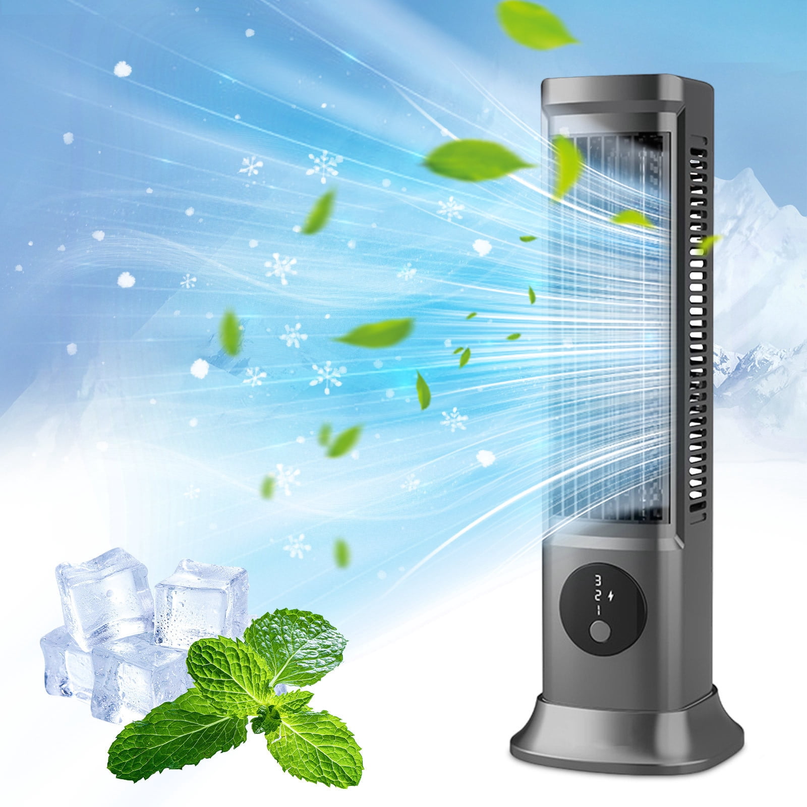 Desktop Tower Fan E7 卓上タワーファン E7 Digital Display Desktop
