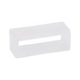 thumbnail image 4 of Unique Bargains Watch Band Strap Loops Silicone for 19mm Width Watch Band, Transparent 4 Pack, 4 of 5