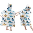 thumbnail image 3 of Kids Beach Hooded Beach Changing Towel Swimming Wearable, 3 of 3