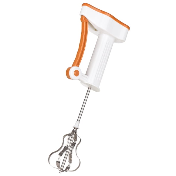 Hand Blender for Eggs Cream Smoothies Flour for Kitchen Bakery Beverage Shop Handy Easy Operation Orange
