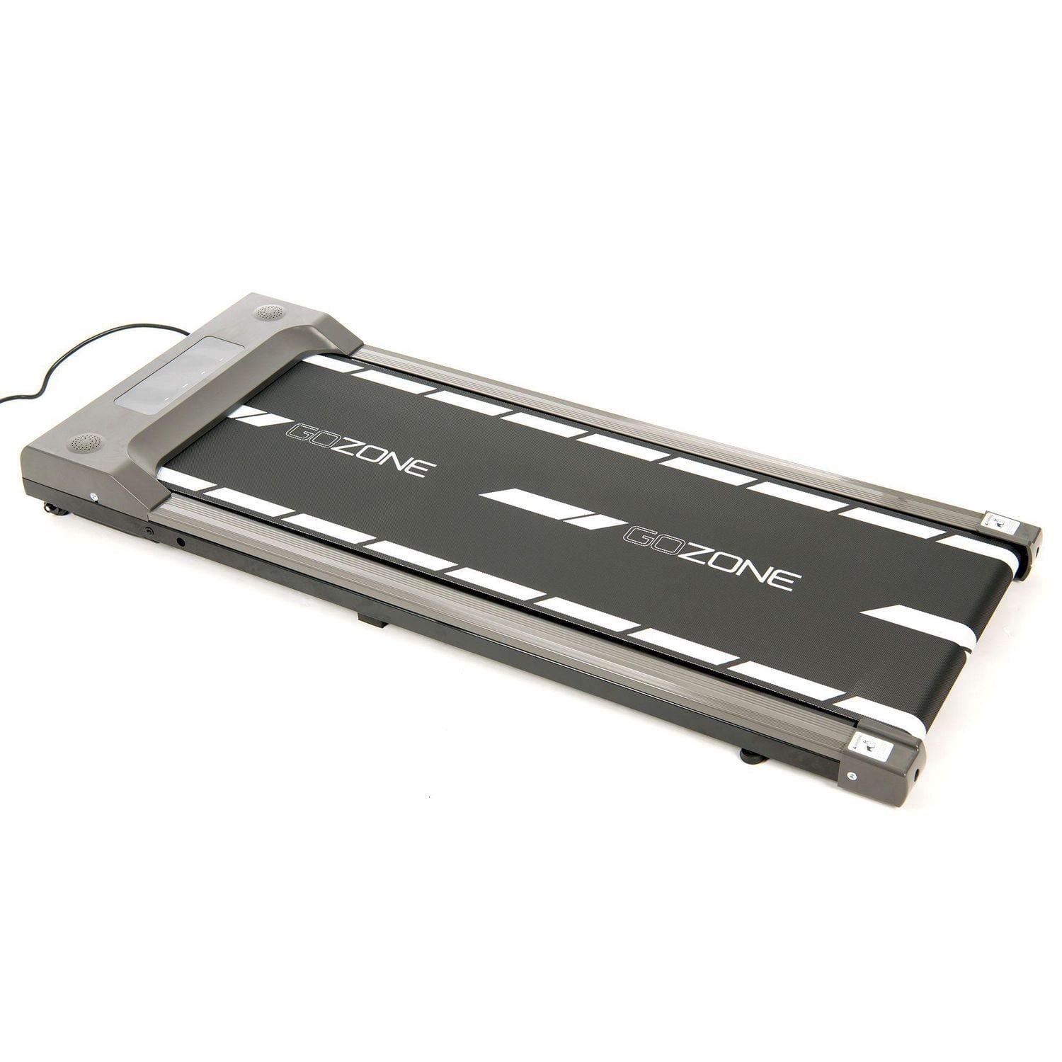 GoZone Under Desk Treadmill, Compact Walking Pad for Home and Office, Black/Grey