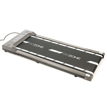 GoZone Under Desk Treadmill, Compact Walking Pad for Home and Office, Black/Grey