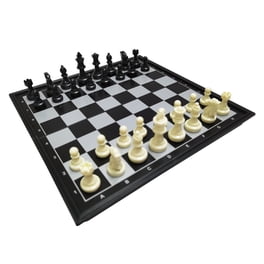 Jeu D'échecs Magnétique Pliable – Plateau De Voyage 25 Cm, Pièces Aimantées, Pour Adultes Et Enfants Dès 8 Ans