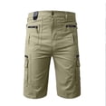 thumbnail image 5 of Plus Size Summer Tops Mens Plus Size Cargo Shorts Multi-Pockets Relaxed Summer Beach Shorts Pants Plus Size Summer Clothes Mens Cargo Shorts Elastic Waist Plus Size Cargo Pants, 5 of 5