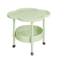 thumbnail image 2 of YYV Mini Table Easy Small Apartment Bedside Table Small Table Green, 2 of 9