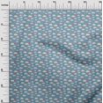 thumbnail image 2 of oneOone Georgette Viscose Fabric Insect|Balloon & Clouds Nature Print Sewing Fabric BTY 42 Inch Wide, 2 of 4