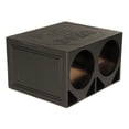 thumbnail image 3 of Q Power QBOMB12TB Dual 12-Inch Triangle Ported Subwoofer Box Enclosure (2 Pack), 3 of 3