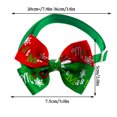 thumbnail image 3 of Christmas Small Pet Collar Tie Adjustable Necktie Handmade Party 2 5 3 1 Accessory Decoration Xmas Gift, 3 of 9