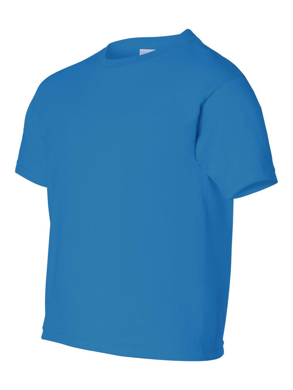Gildan - T-Shirt Jeunesse en Coton Ultra - 2000B - Saphir - Taille : TP