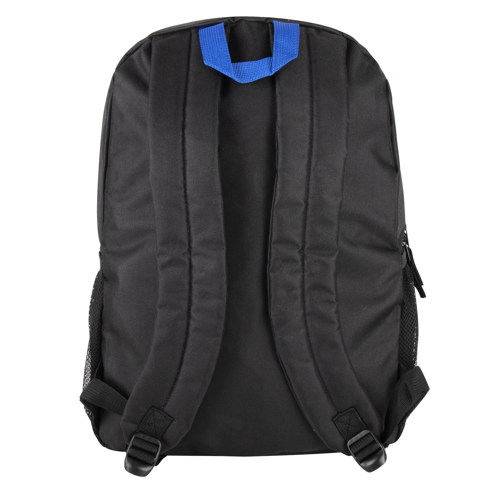 Summit Ridge Single Multi-Pocket Bungee Cord Backpack for Travel and Commuting in Black