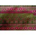 thumbnail image 4 of oneOone Cotton Silk Fabric Geometric & Floral Block Print Fabric BTY 42 Inch Wide, 4 of 4