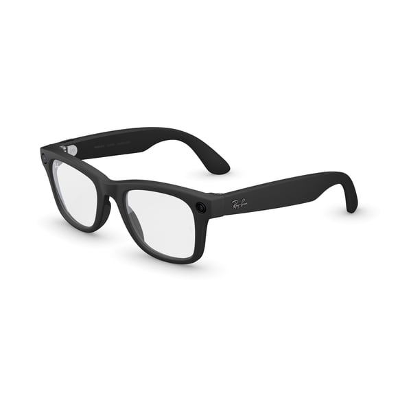 Ray-Ban | Meta Wayfarer (2e génération) - Ray-Ban Meta Wayfarer (2e génération) Noir mat Transparent