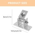 thumbnail image 2 of BRIGHTFUFU 4Pcs Solar Panel Tilt Mount for Durable and Rust-Resistant Solar Energy Users 4.13X3.14X2.95in, 2 of 8