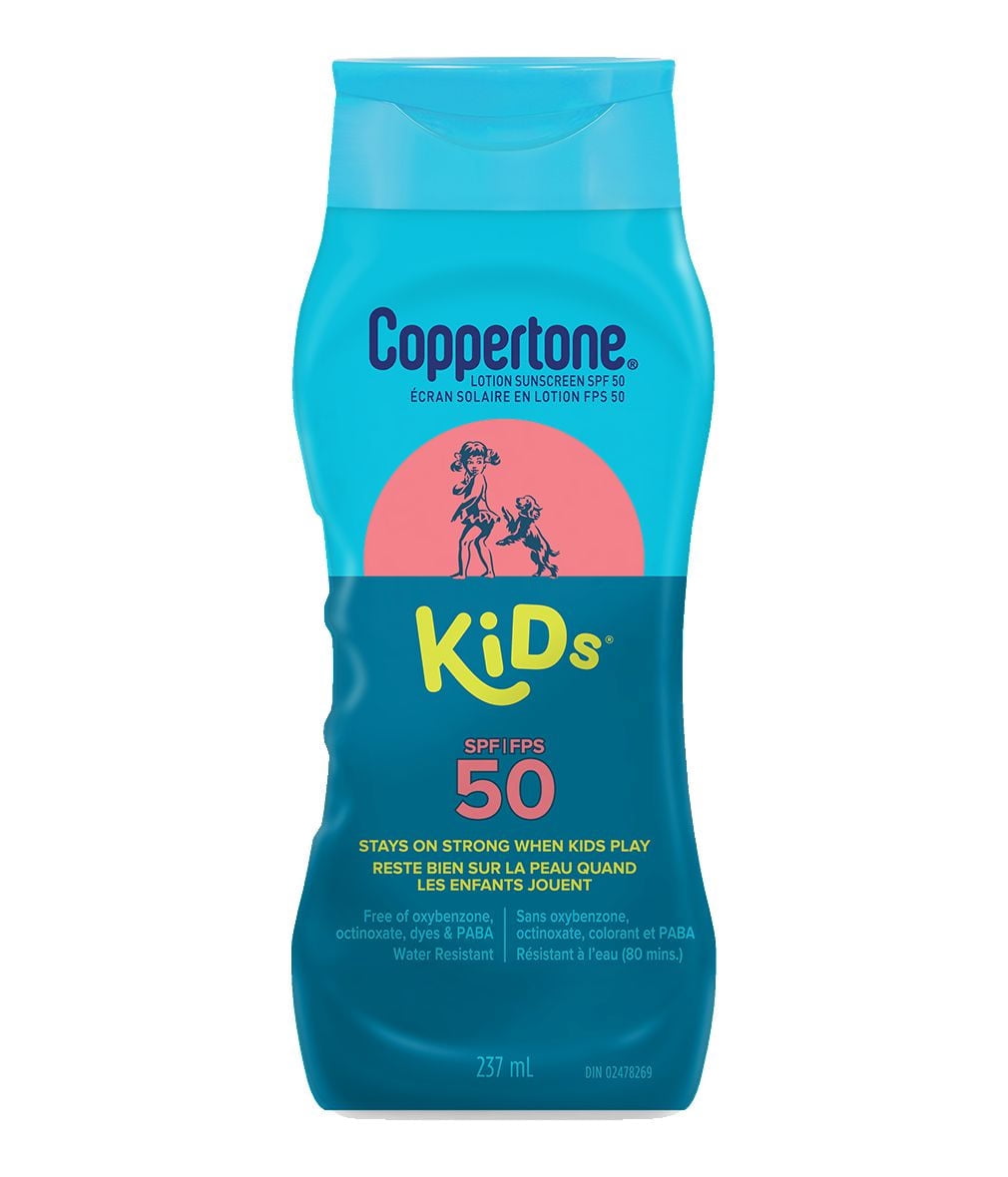 Coppertone écran solaire pour Enfants FPS 50, Résistant à L’Eau, 237 mL