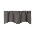 thumbnail image 1 of WIFKLSIIPG Door Curtain Kitchen Shading Window Curtain Solid Color Pocket Fan Shaped Curtain Short Curtain 52 X 18 Inches, 1 of 9