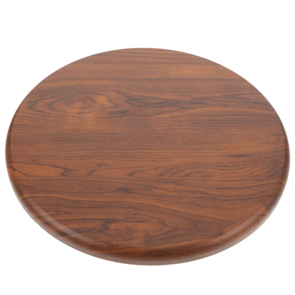 1Set Solid Wood Stool Seat Replacement Round Wooden Stool Top for Home Use