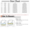 thumbnail image 2 of Bras for Women, Womans Printing Lace Thin Style Front Buckle Elastic Style Large Size Bra Without Steel Rim, 2 of 2