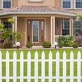 thumbnail image 3 of Plastic Fence PVC Fence Garden Rural Courtyard Outdoor Vegetable Garden Fence, 3 of 5