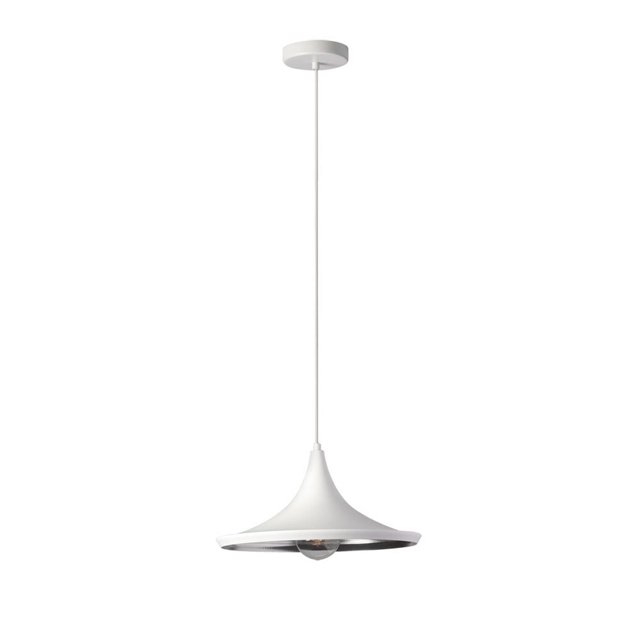 Pendentif Dainolite HKI-141P-WH blanc mat