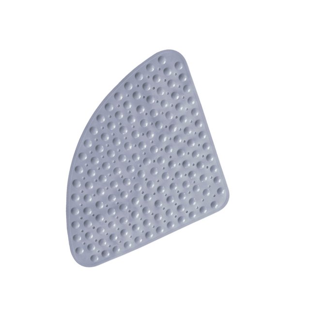 Bath Tub Anti-skid Mat Floor Cushion Solid Using Bath Color Shower Pad Bathroom Accessory Protective Accessories Bathing Ground Rug Gray