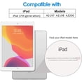 thumbnail image 2 of Étui pour Apple iPad 7 (10,2 Pouces, Modèle 2019, 7e Génération), Mise en Veille / Réveil Automatique (Bleu Pâle), 2 of 7